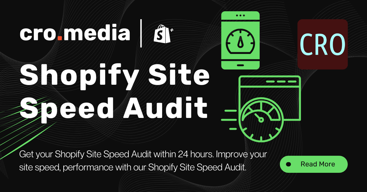 Shopify site speed audit example